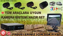 4'lü Araç Kamera Sistemi (ekonomik)