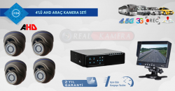 4'lü  AHD Araç Kamera Sistemi