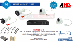 AHD Güvenlik Kamera Seti